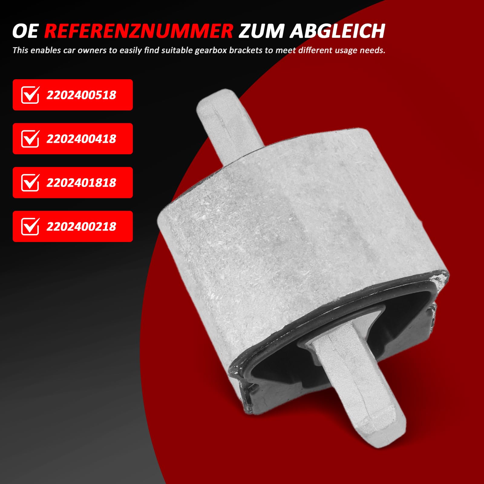 Amazon.com: 2122400418 Transmission Mount for Mercedes Benz C230